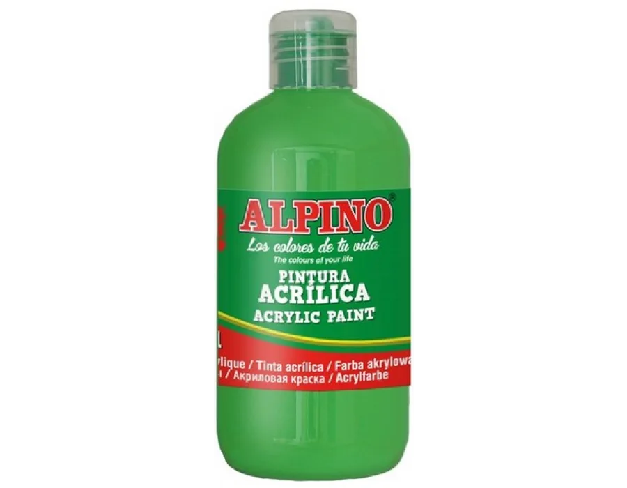 Alpino Akrilik Boya 250 ml Açık Yeşil