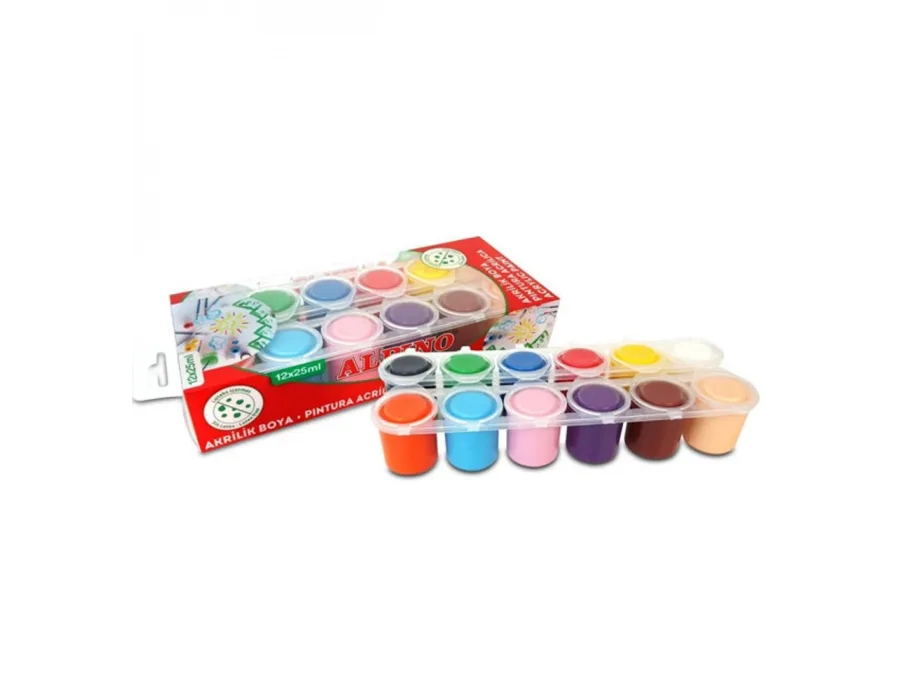 Alpino Akrilik Boya 25 ml 12 Renk