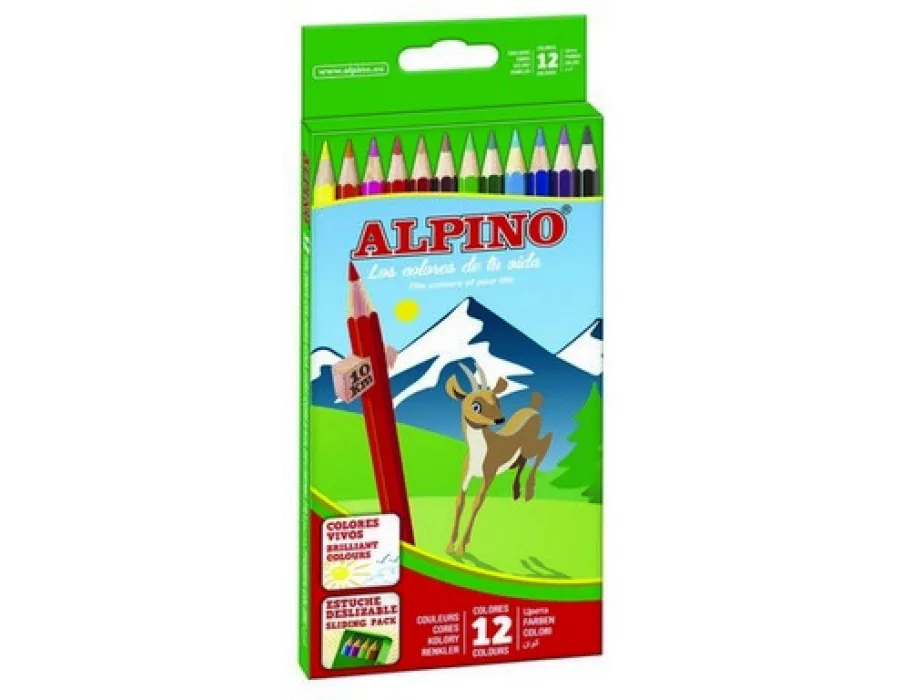 Alpino Kuru Boya Tam Boy 12 Renk