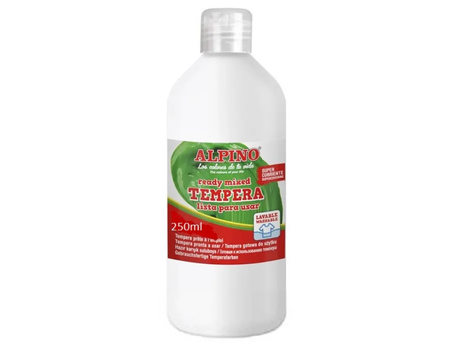 Alpino Tempera Sulu Boya 250 ml Beyaz