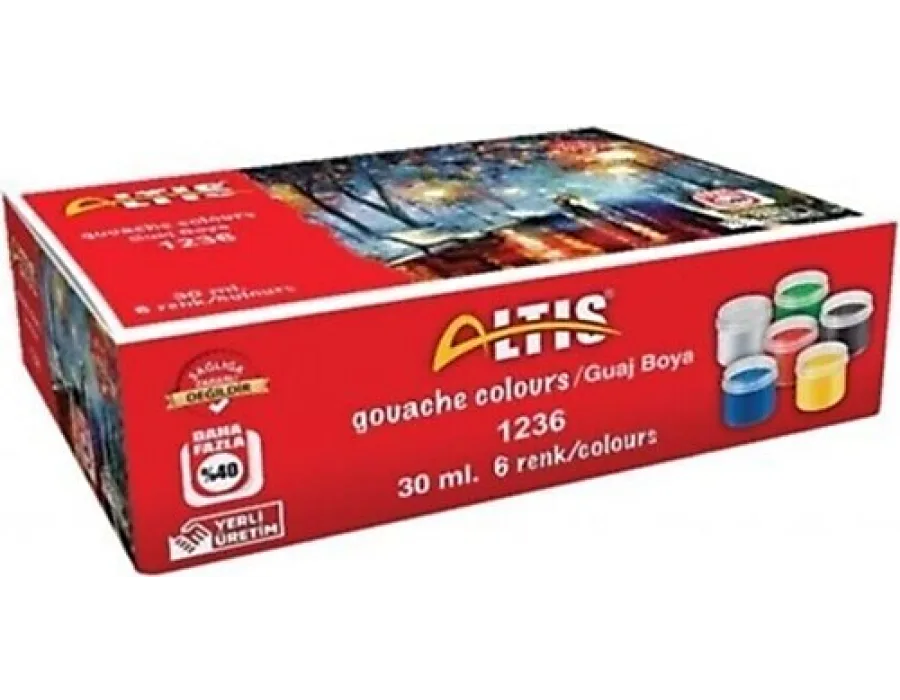 Altis Guaj Boya Şişe 30 ml 6 Renk