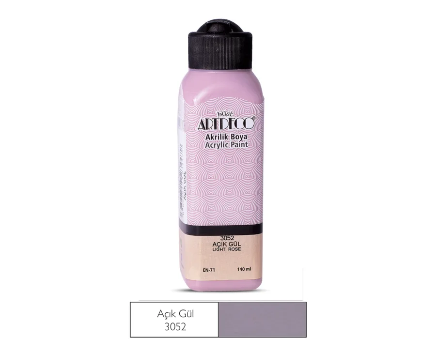 Artdeco Akrilik Boya 140ml Açık Gül 3052