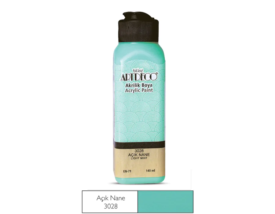 Artdeco Akrilik Boya 140ml Açık Nane 3028
