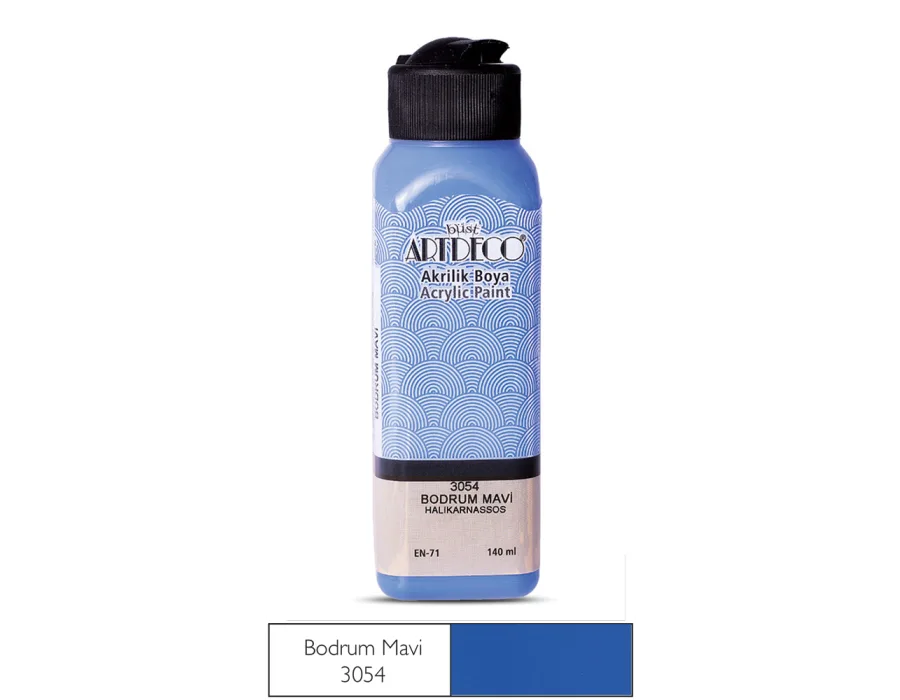 Artdeco Akrilik Boya 140ml Bodrum Mavi 3054