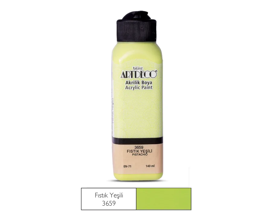 Artdeco Akrilik Boya 140ml Fıstık Yeşili 3659