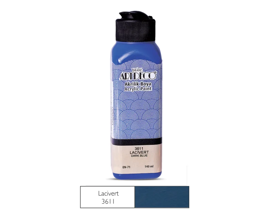 Artdeco Akrilik Boya 140ml Lacivert 3611