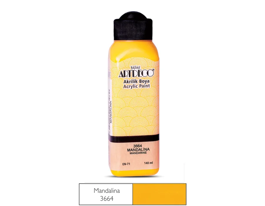 Artdeco Akrilik Boya 140ml Mandalina 3664