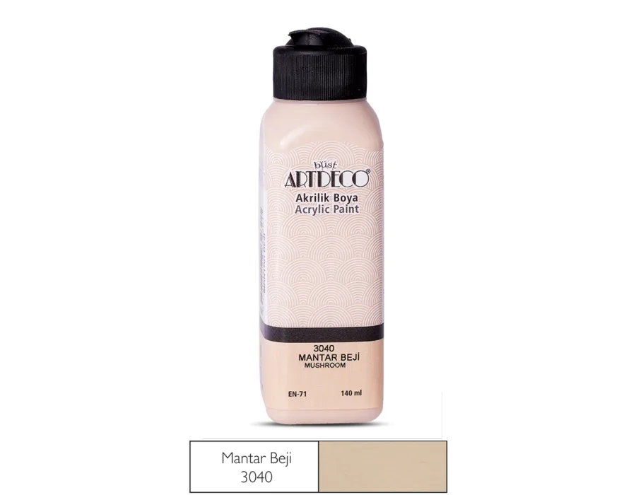 Artdeco Akrilik Boya 140ml Mantar Beji 3040