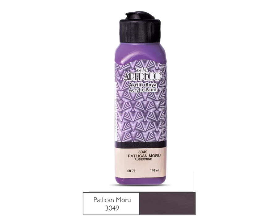 Artdeco Akrilik Boya 140ml Patlıcan Moru 3049
