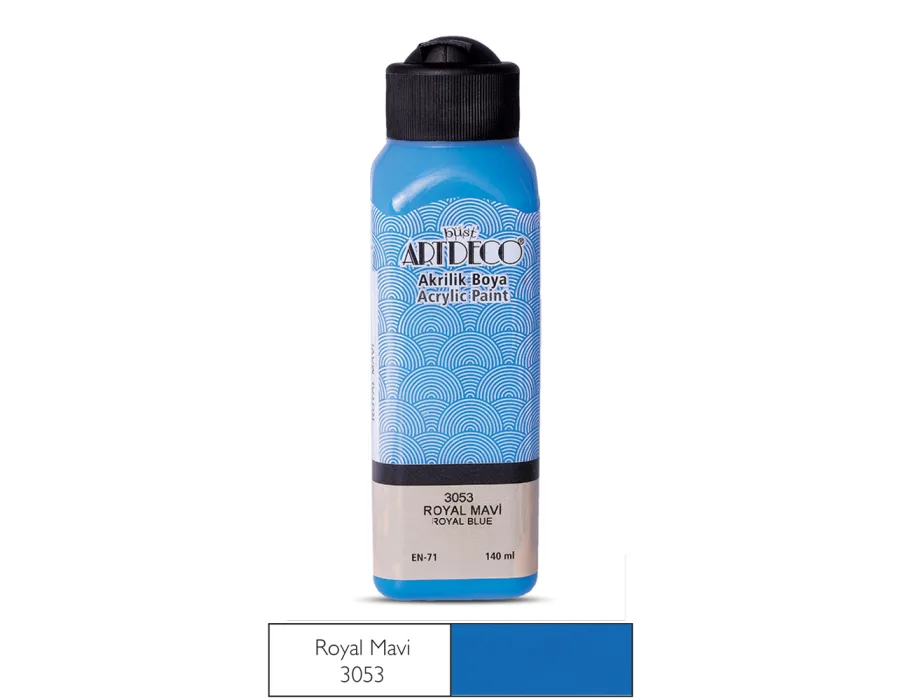 Artdeco Akrilik Boya 140ml Royal Mavi 3053