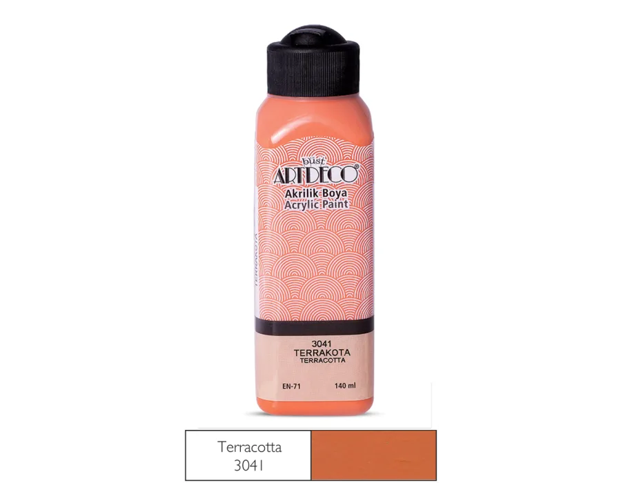 Artdeco Akrilik Boya 140ml Terrakota 3041