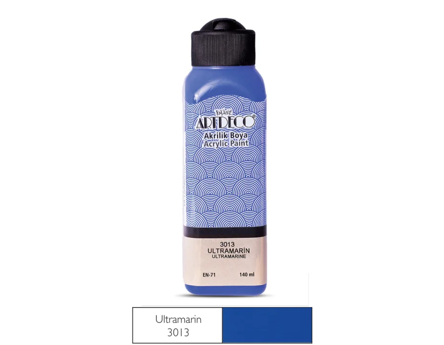Artdeco Akrilik Boya 140ml Ultramarin 3013
