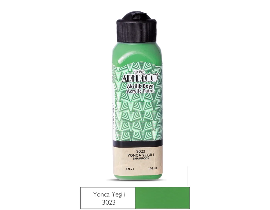 Artdeco Akrilik Boya 140ml Yonca Yeşili 3023