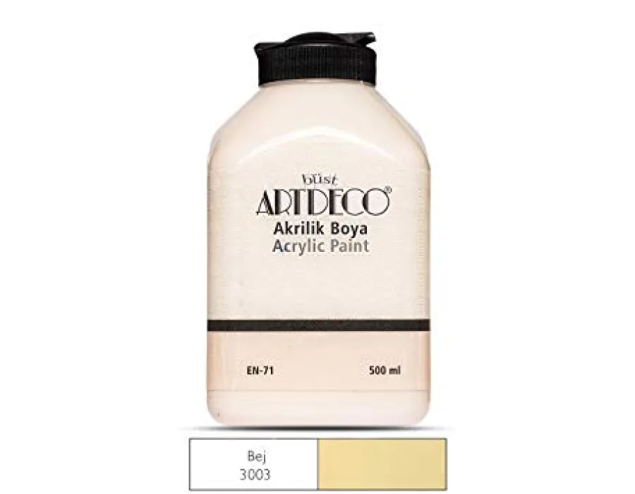 Artdeco Akrilik Boya 500ml Bej 3003