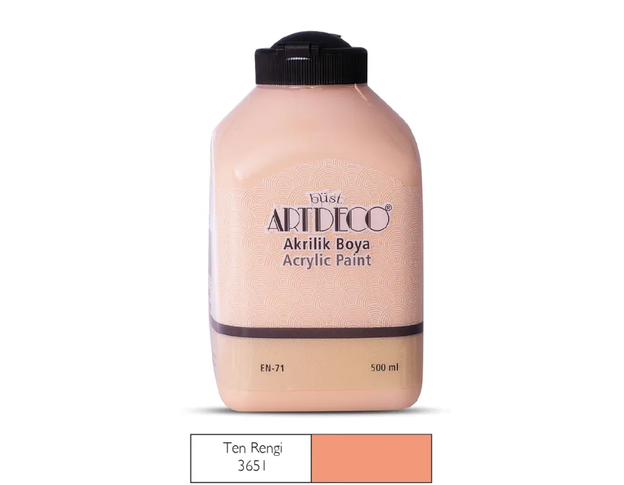 Artdeco Akrilik Boya 500ml Ten Rengi 3651