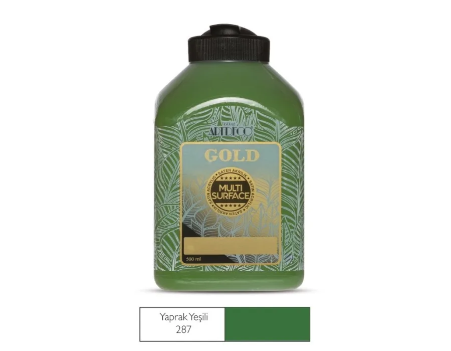 Artdeco Gold Akrilik Boya 140ml Yaprak Yeşili 287