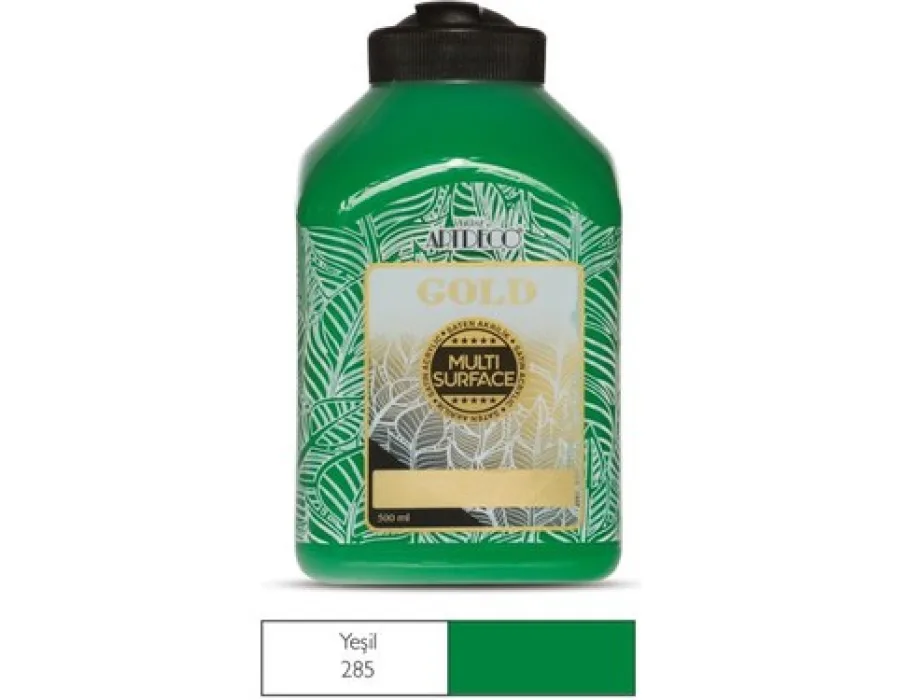 Artdeco Gold Akrilik Boya 500ml Yeşil 285