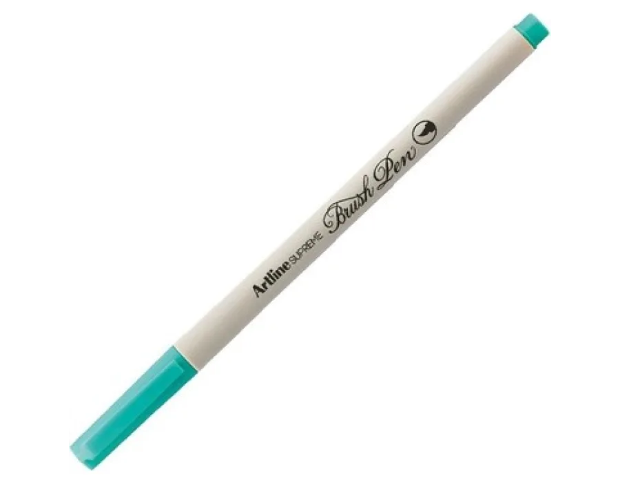 Artline Supreme Brush Uçlu Kalem Açık Turkuaz