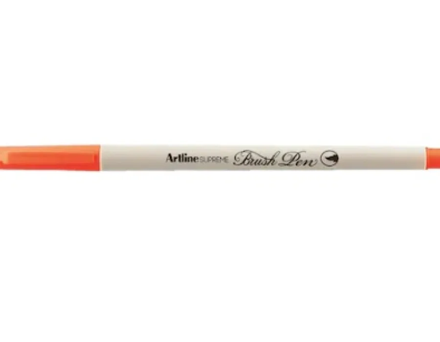 Artline Supreme Brush Uçlu Kalem Fosforlu Turuncu
