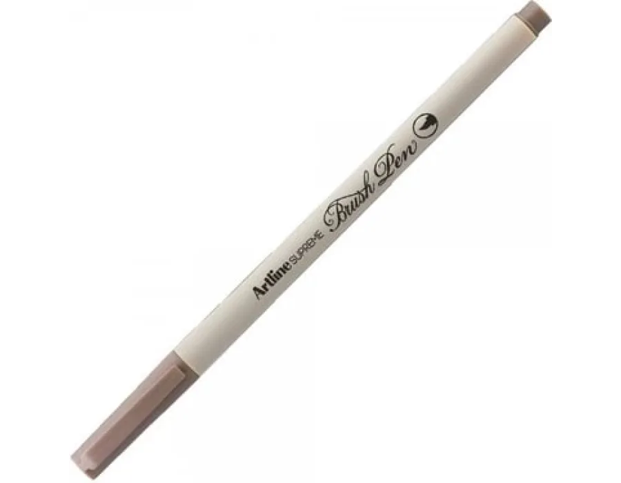 Artline Supreme Brush Uçlu Kalem Pastel Kahve