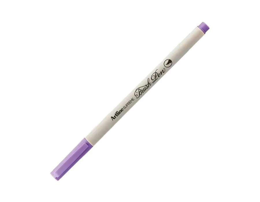 Artline Supreme Brush Uçlu Kalem Pastel Mor