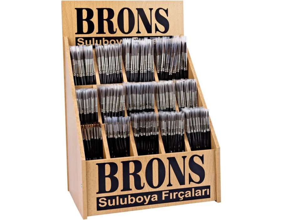 BRONS RESİM FIRÇASI 720 Lİ STAND (BR-246)