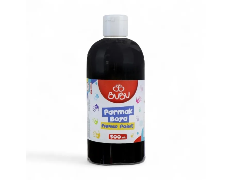 BU-BU PARMAK BOYA 500 GR. SİYAH