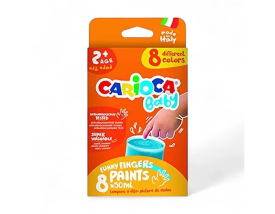 Carioca Baby Parmak Boyası 50 ml 8 Renk