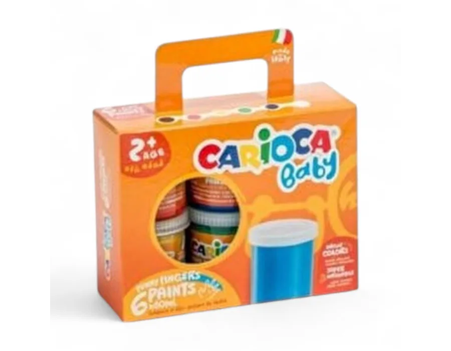 Carioca Baby Parmak Boyası 80 ml 6 Renk