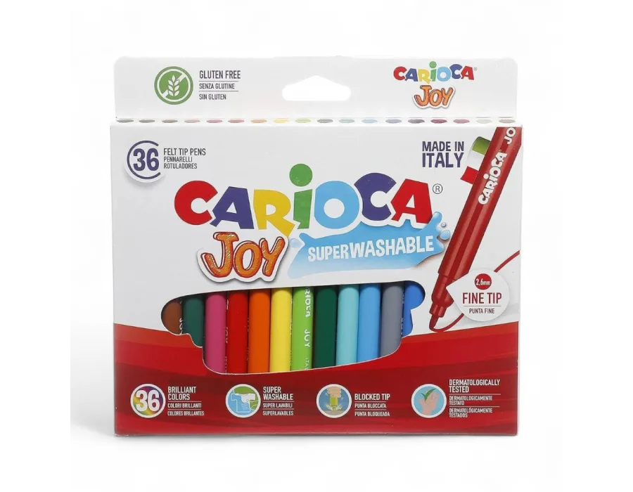 Carioca Joy Keçeli Kalem 36 Renk