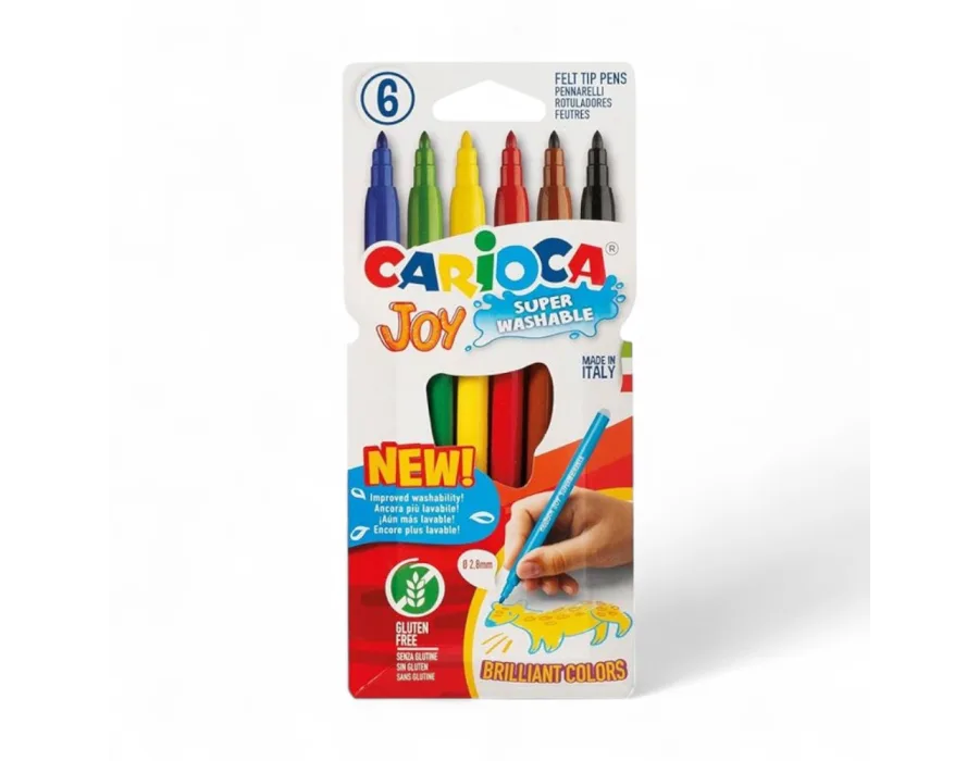 Carioca Joy Keçeli Kalem 6 Renk