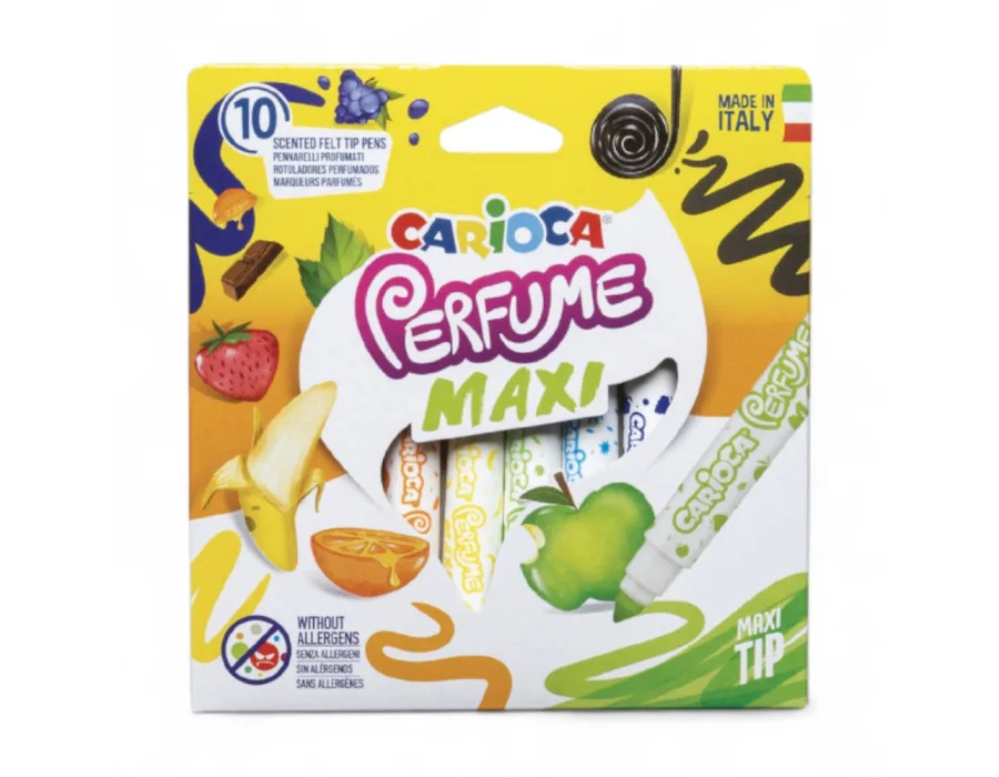 Carioca Keçeli Kalem Jumbo Perfume Kokulu 10 Renk
