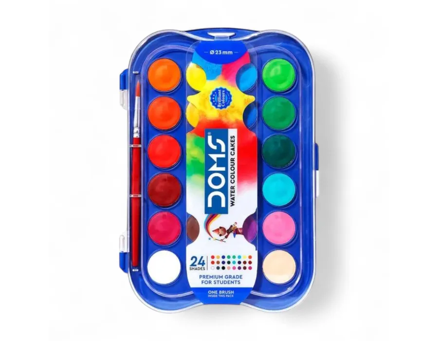 Doms Sulu Boya 7428 23mm 24 Renk