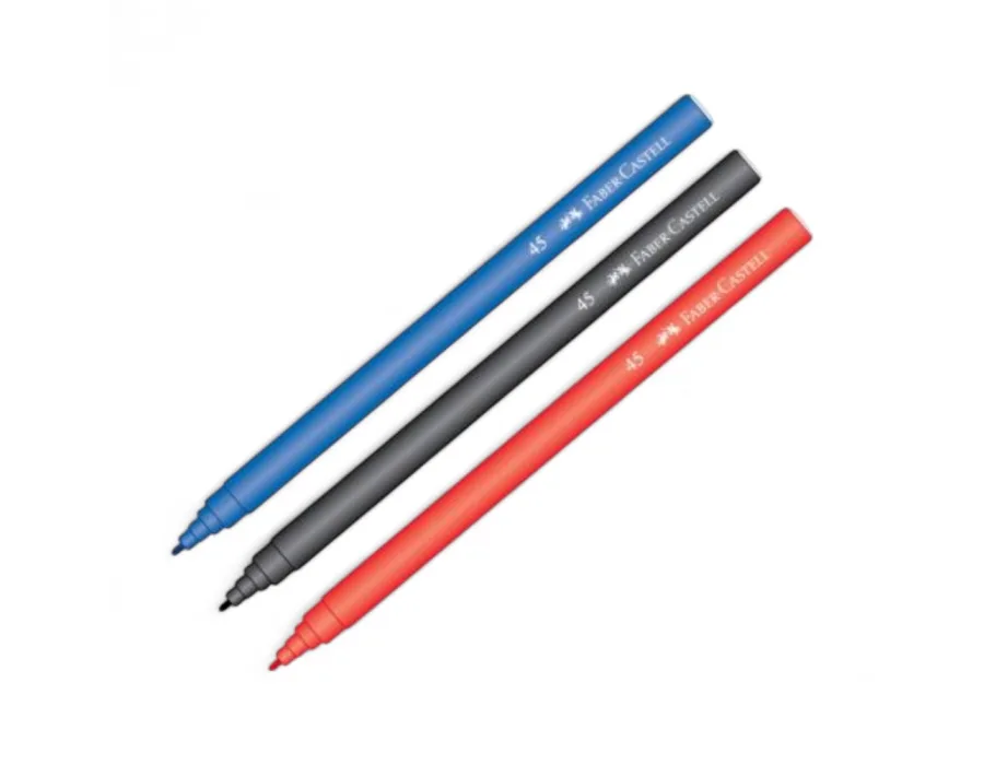 Faber-Castell Keçeli Kalem, Siyah
