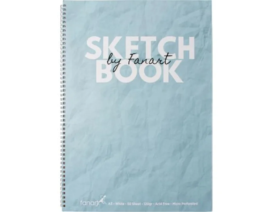 Fanart Academy Sketch Book A3 - Turkuaz 120gr 50yp
