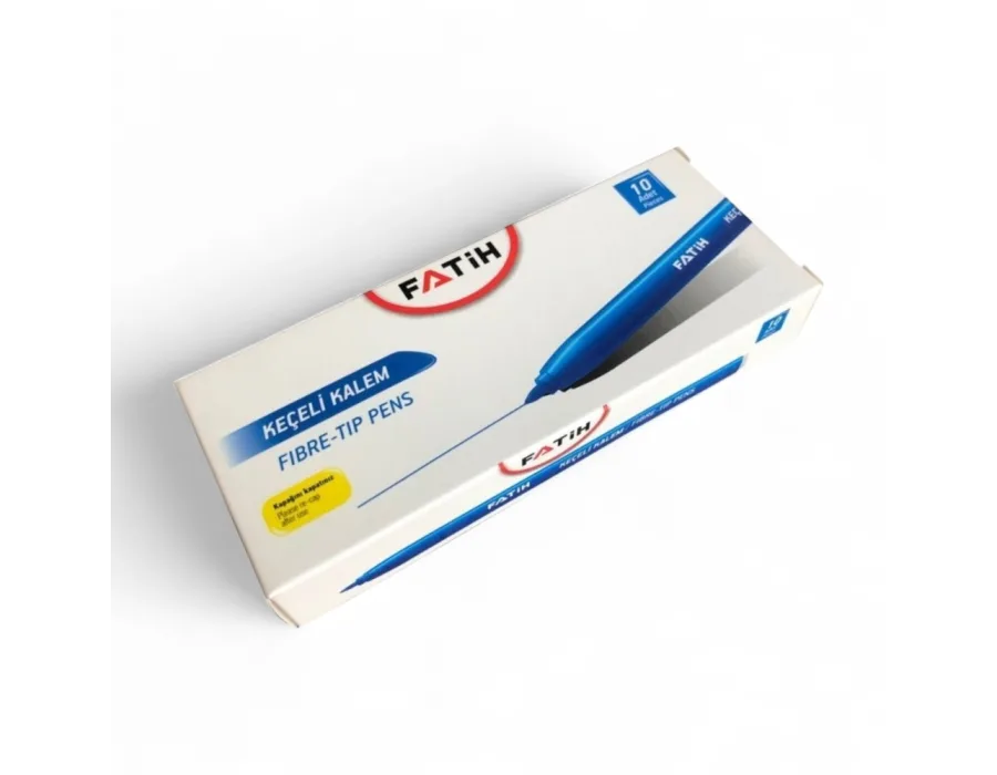 Fatih Keçeli Kalem Ofis Tipi Mavi 10'lu