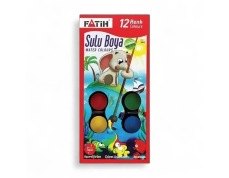 Fatih Sulu Boya 12 Renk S-12