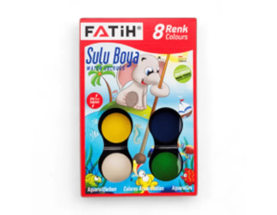 Fatih Sulu Boya 8 Renk S-8