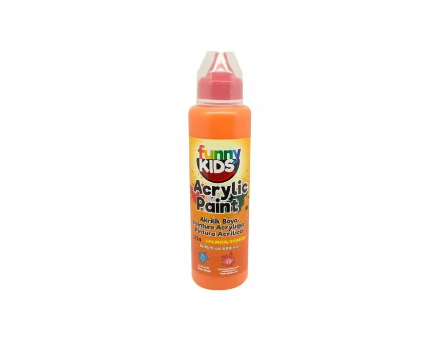 FUNNY KIDS AKRİLİK BOYA 500 CC 2724 SOMON