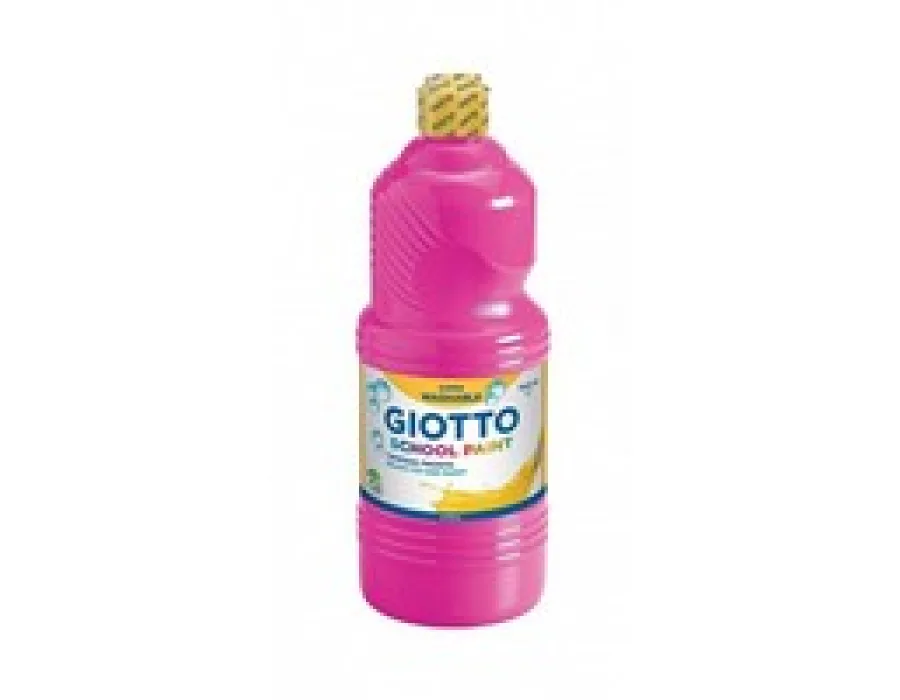GIOTTO TEMPERA WASHABLE PAINT 500 ml Koyu Pembe