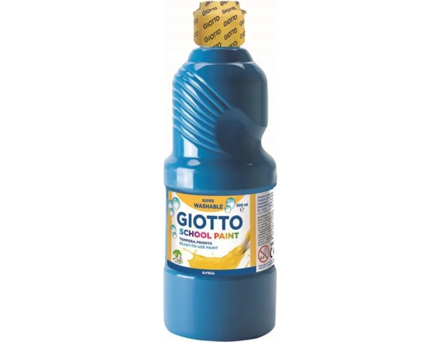 GIOTTO TEMPERA WASHABLE PAINT 500 ml Mavi