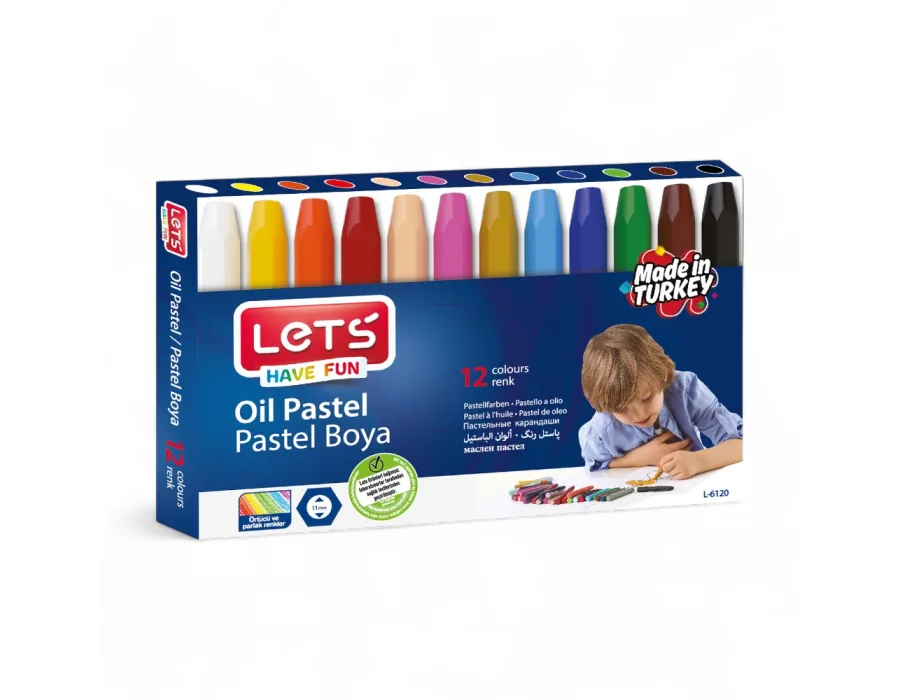 Lets Pastel Boya 12 Renk
