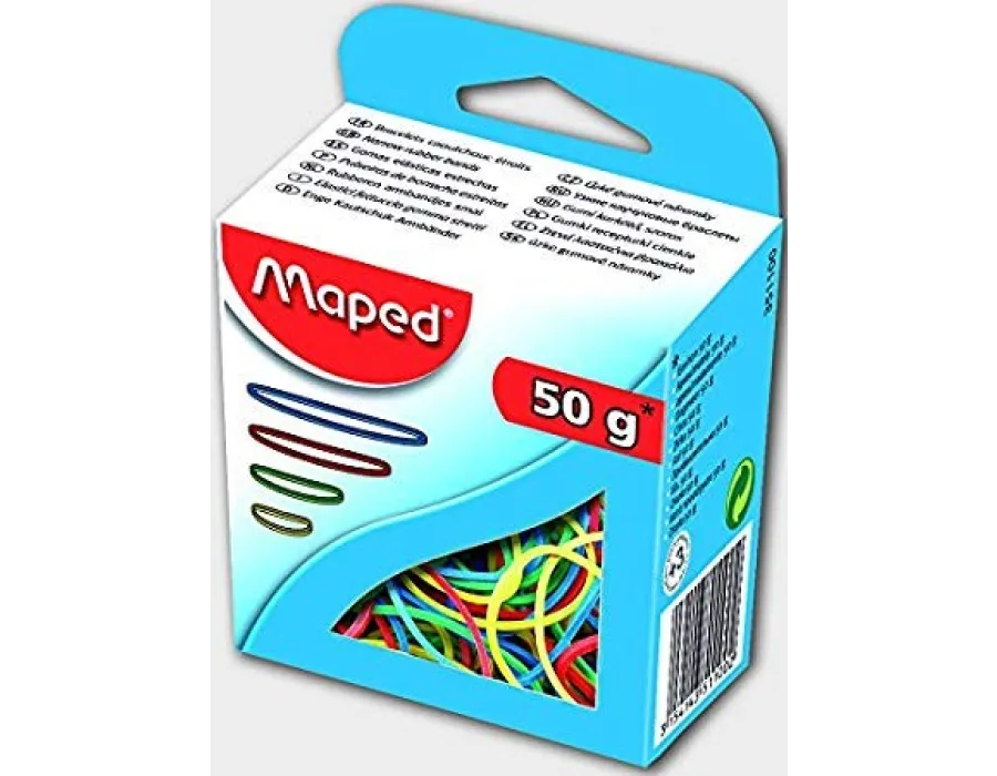 Maped Renkli Ambalaj Lastiği 50G (351100)
