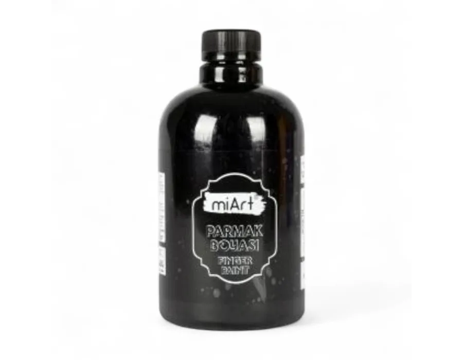 MİART PARMAK BOYA 3002 SİYAH 500 ML