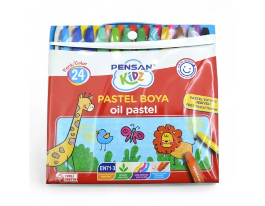 Pensan Pastel Boya Çantalı 24 Renk