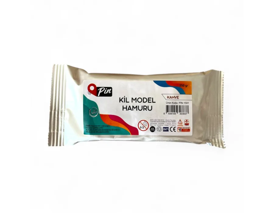 Pin Seramik Kili Kahve 250 gr
