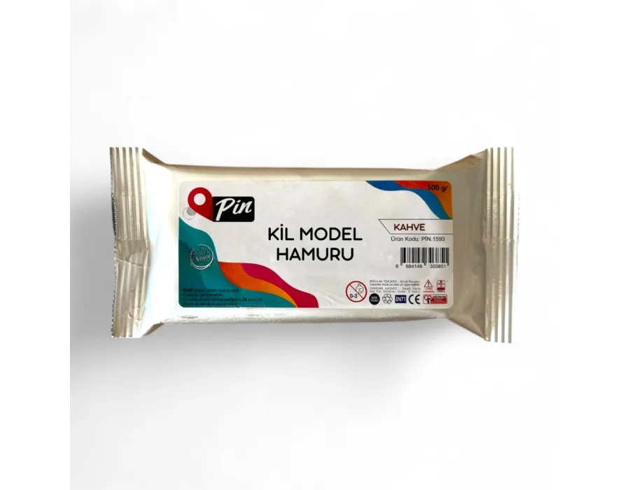 Pin Seramik Kili Kahve 500 gr