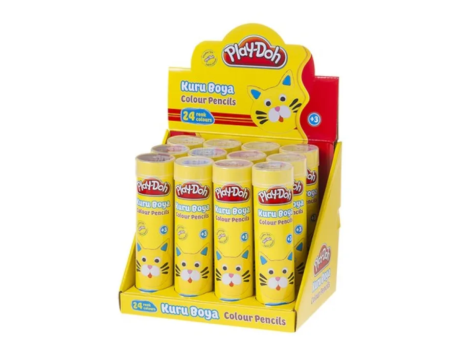 Play-Doh Kuru Boya Metal Tüp 24 Renk