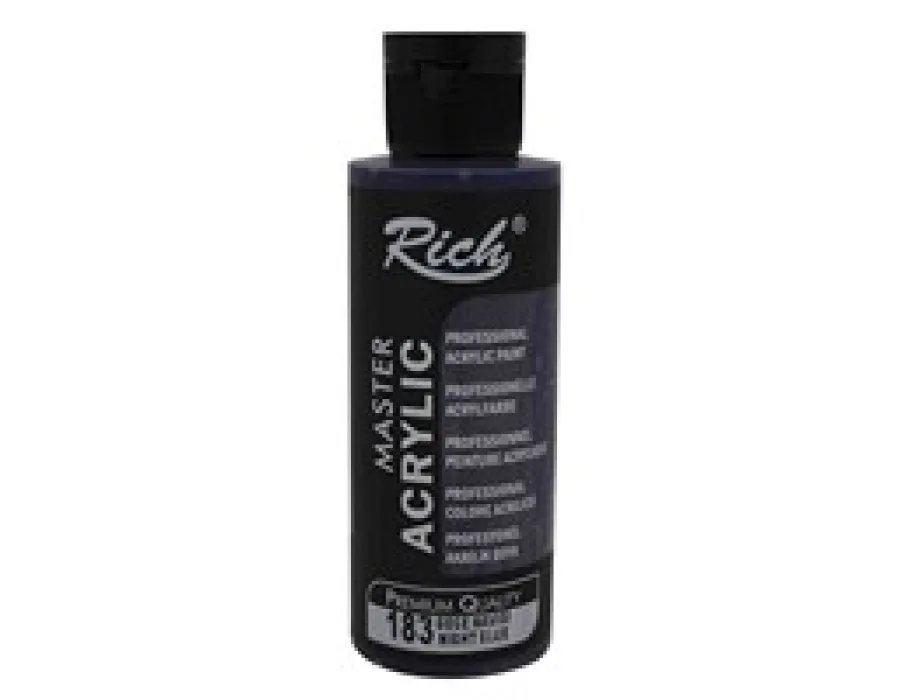 RİCH MASTER AKRİLİK BOYA 120 CC GECE MAVİSİ