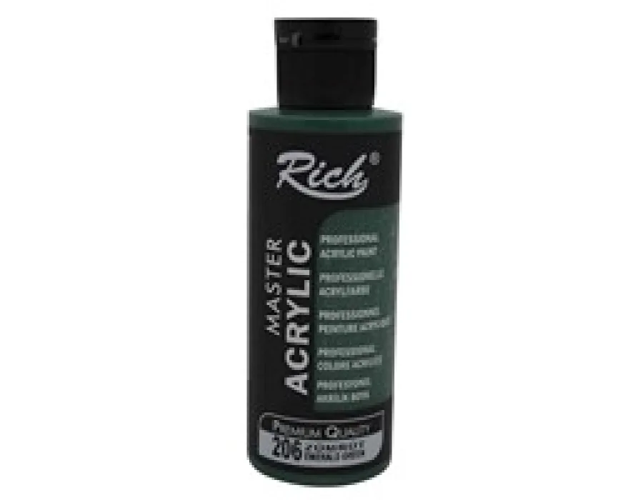 RİCH MASTER AKRİLİK BOYA 120 CC ZÜMRÜT